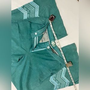 Embroidered Pants from Anthropology
